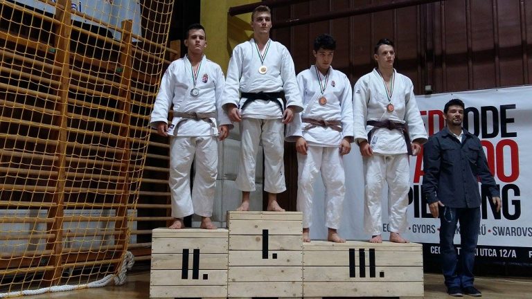 Junior Judó OB Holló László ezüstérmes
