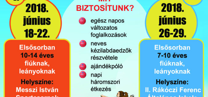 Kézilabda Tábor 2018