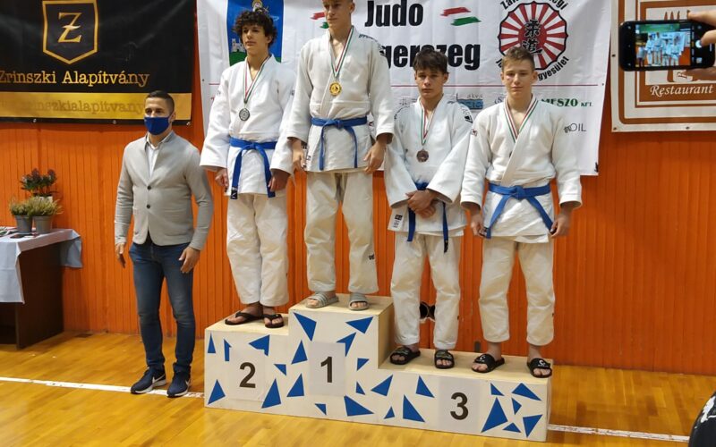 Az Országos Serdülő Bajnokságon szerepeltek a sportiskola judosai