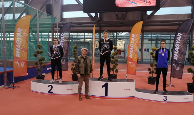 Kilenc érmet nyertek a Sportiskola atlétái Nyíregyházán