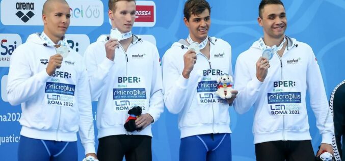 A Kecskeméti Sportiskola egykori úszója ezüstérmes az Európa Bajnokságon