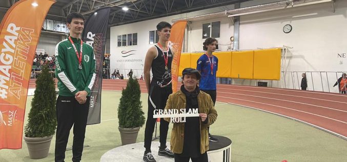 Kis Roland és Takács Luca magyar bajnoki elsőség a korosztályos atlétikai bajnokságon