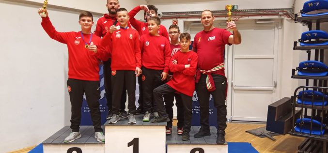 Bronzérmet nyert a Sportiskola csapata az U13-as kötöttfogású birkózó bajnokságon