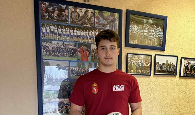 Cselik Ádám lett az év U16 fiú rögbi játékosa