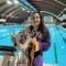 Faragó Kamilla a sportiskola egykori vízilabdázója olimpiai bajnok szeretne lenni