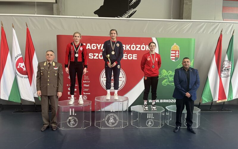 Tóth Zsanett birkózó bronzérmet szerzett az év első felnőtt női válogató versenyén