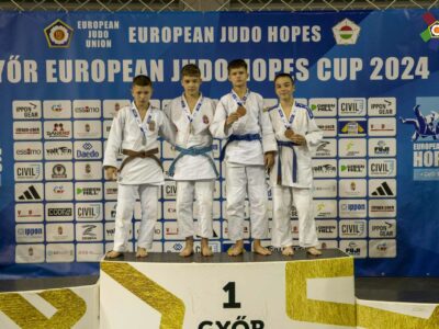 Nagy Nimród bronzérmet nyert az Európai Reménységek Kupáján Győrben