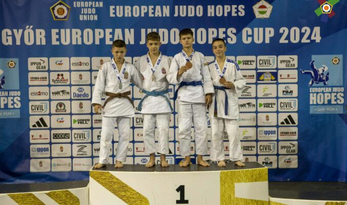 Nagy Nimród bronzérmet nyert az Európai Reménységek Kupáján Győrben