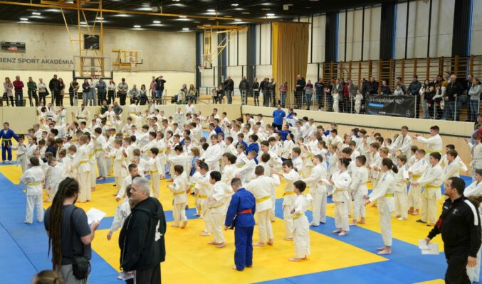 Több mint 250 judoka bizonyított a Mindenkinek aranyérem elnevezésű versenyen