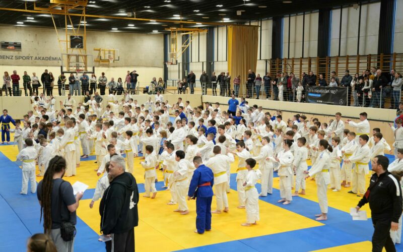 Több mint 250 judoka bizonyított a Mindenkinek aranyérem elnevezésű versenyen